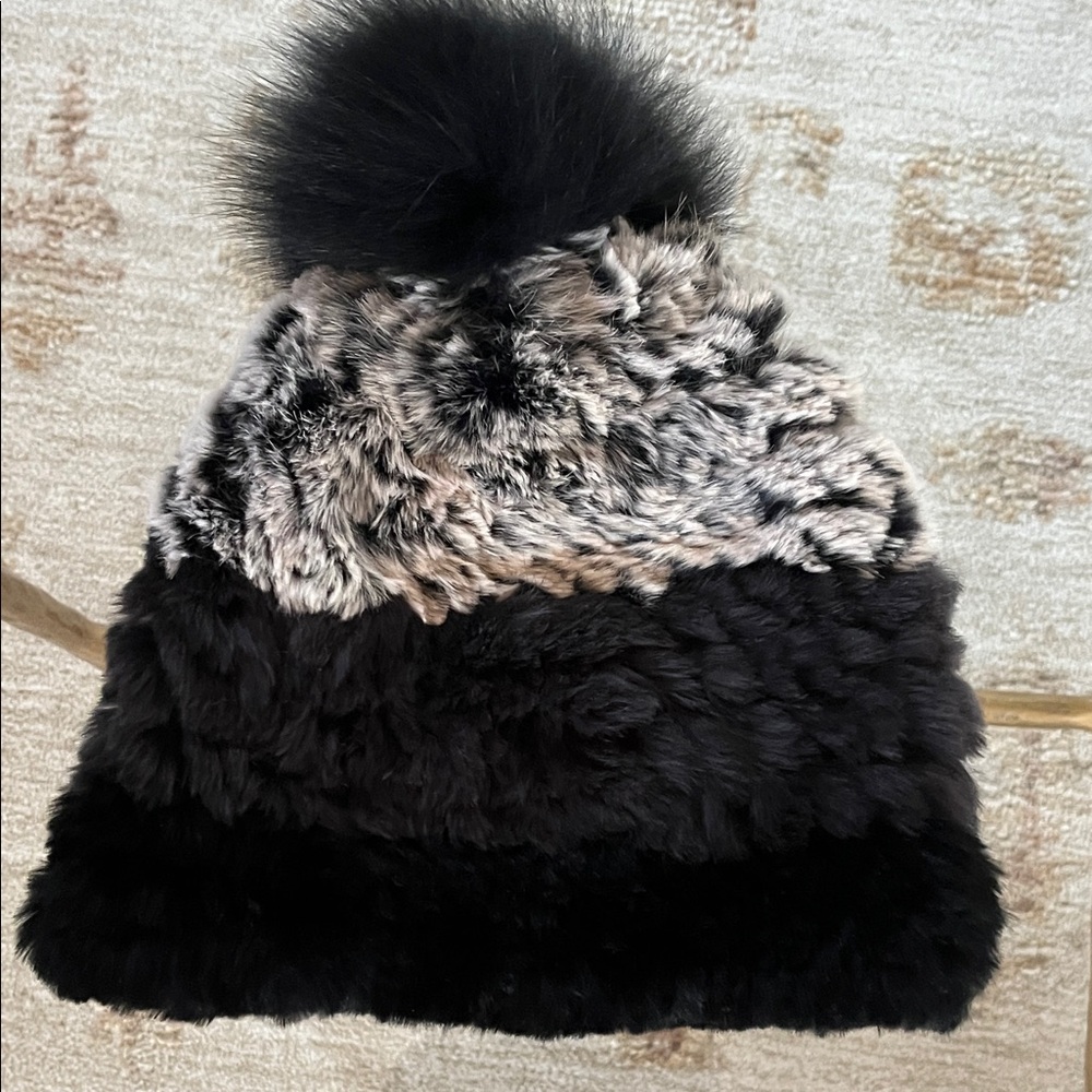 Rabbit Fur Hat.